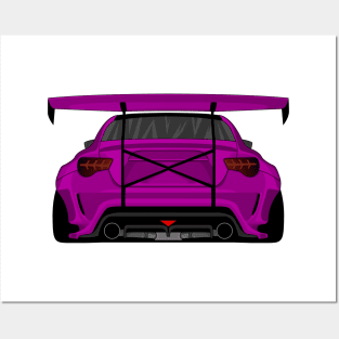 GT86 PURPLE Posters and Art